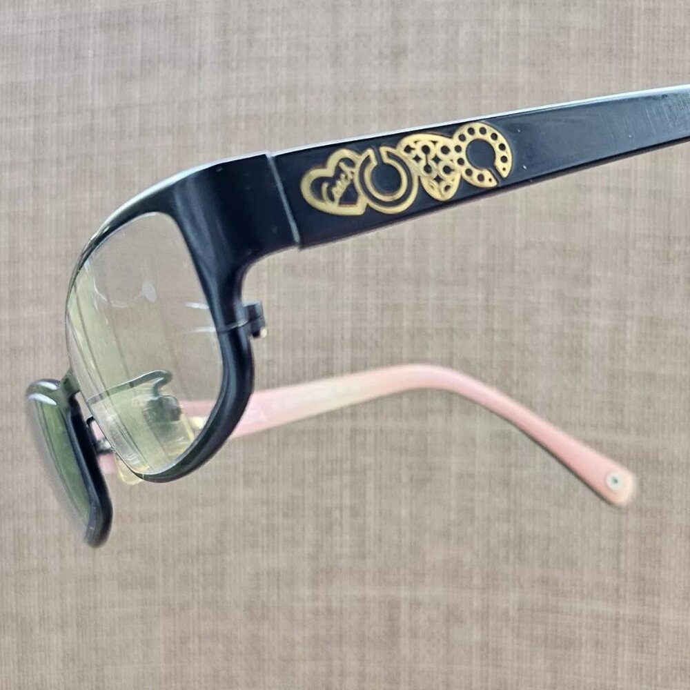 Coach Willow Women Eyeglasses/Glasses Frame Satin Black HC5007 50[]16 135 - Picture 2 of 12